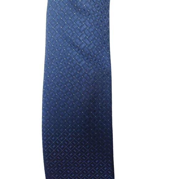 MICHAEL KORS, ties for dress suits, polyester and viscose, blue, for men. - Picture 5 of 6